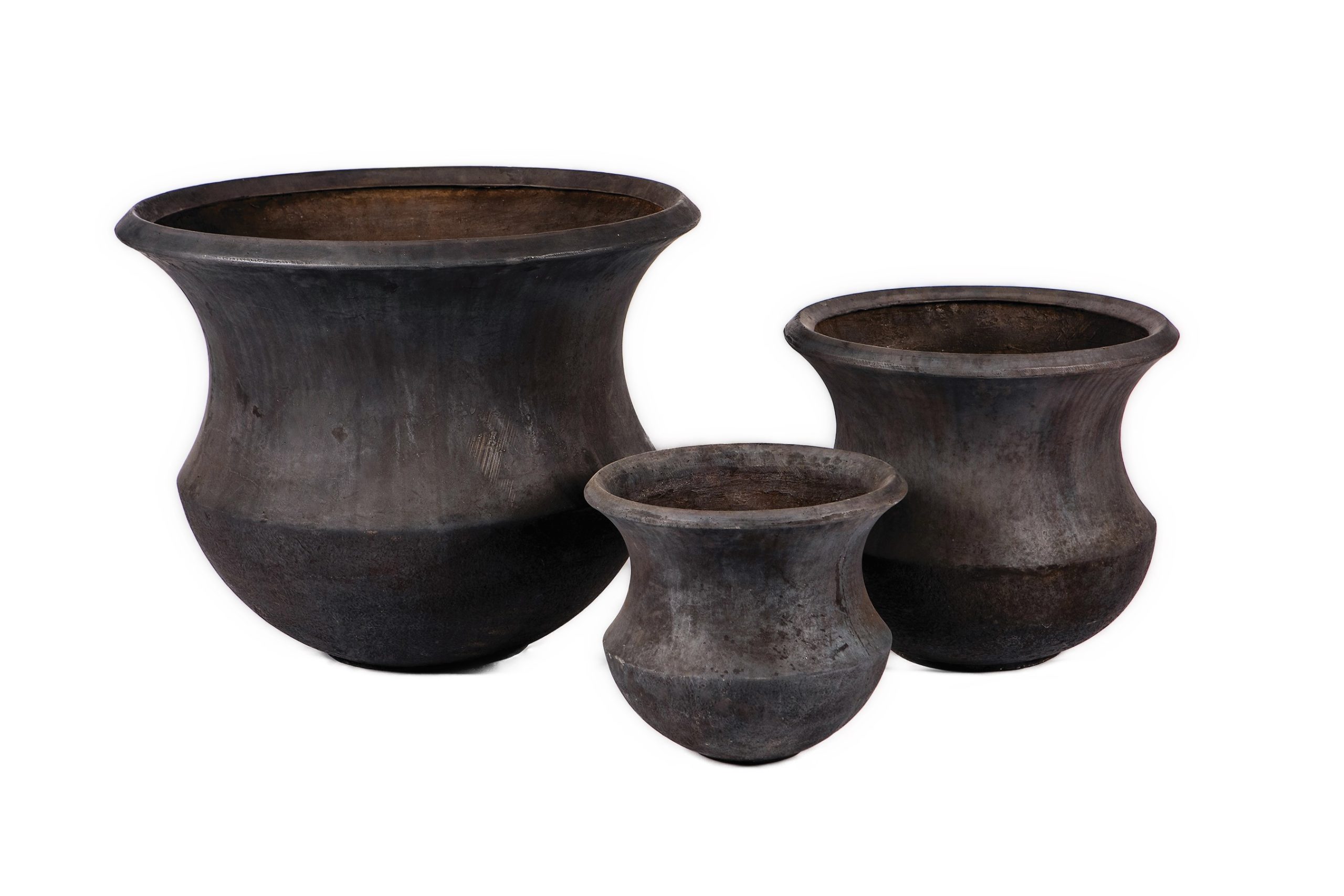 Modern Iva Planter Set (set of 3)