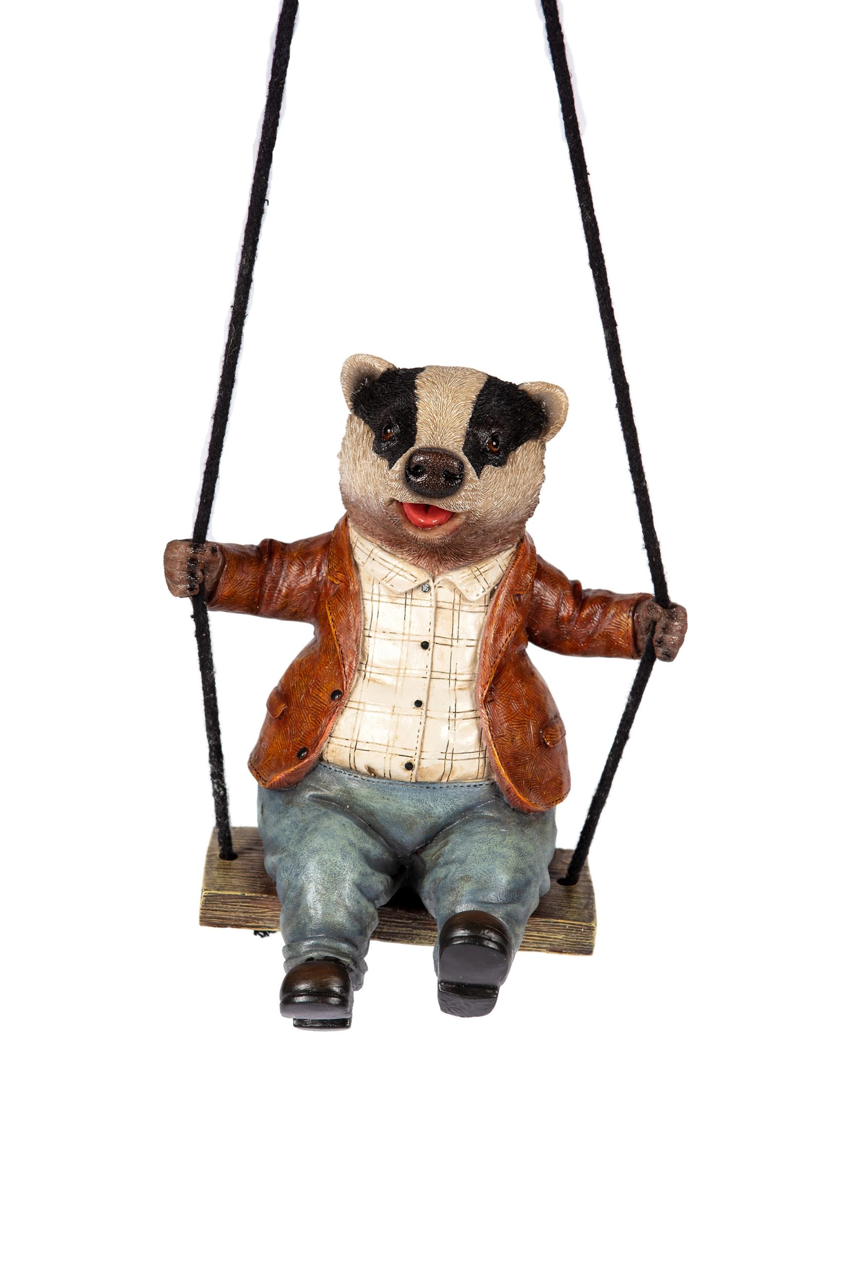 Badger on Swing
