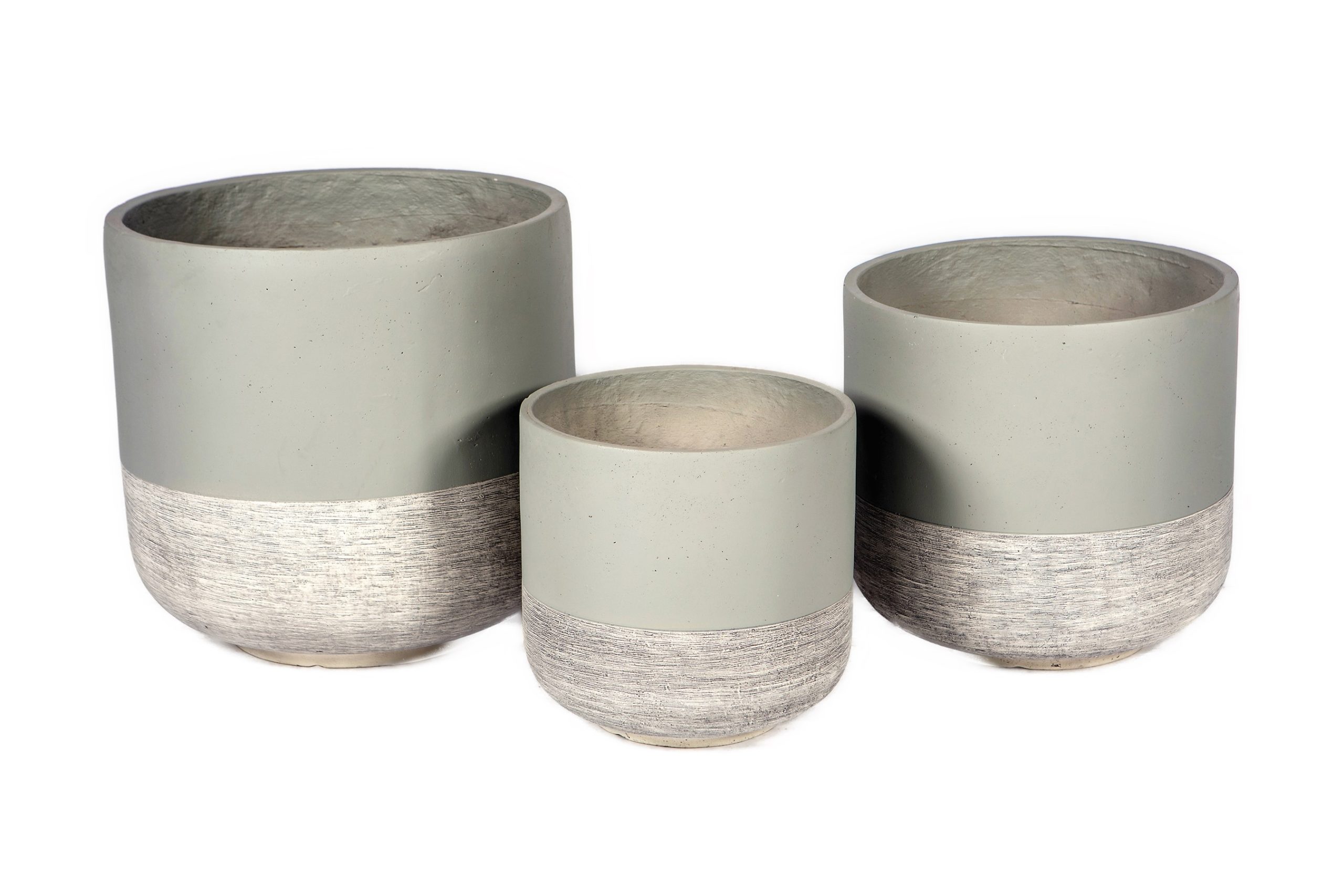 Alvor Green Pot (set of 3)