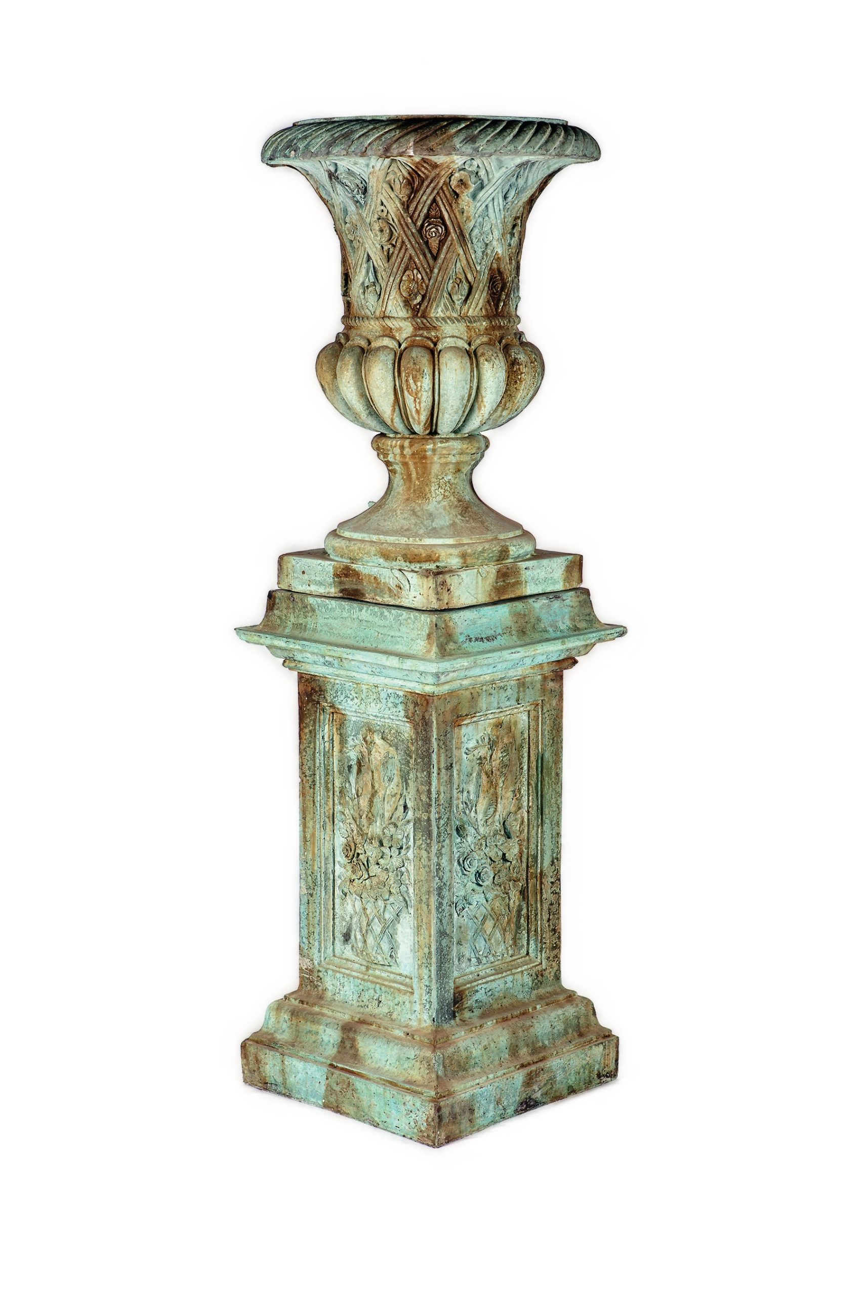 Spring Urn & Pedestal