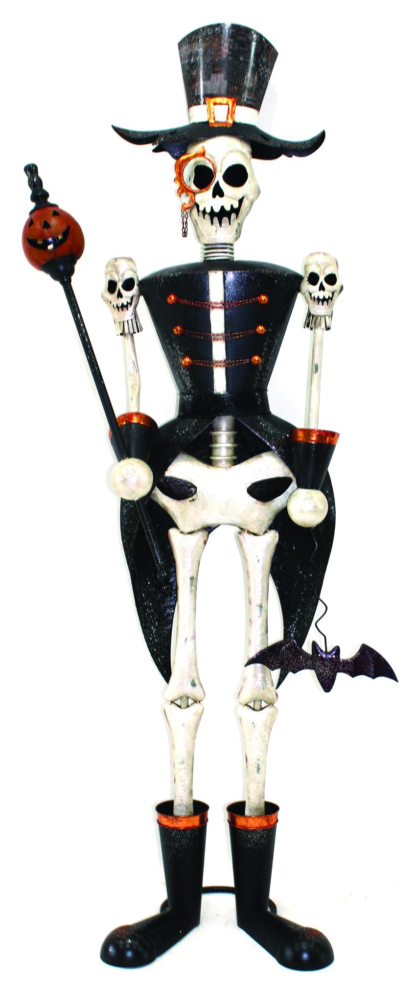 Lifesize Skeleton Soldier in Top Hat Prop | Hamac Trading