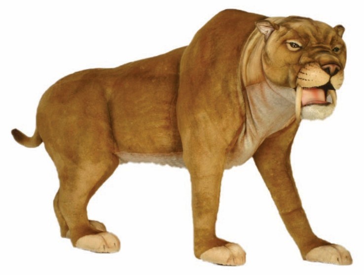 (A) Saber Tooth Cat 110cmH