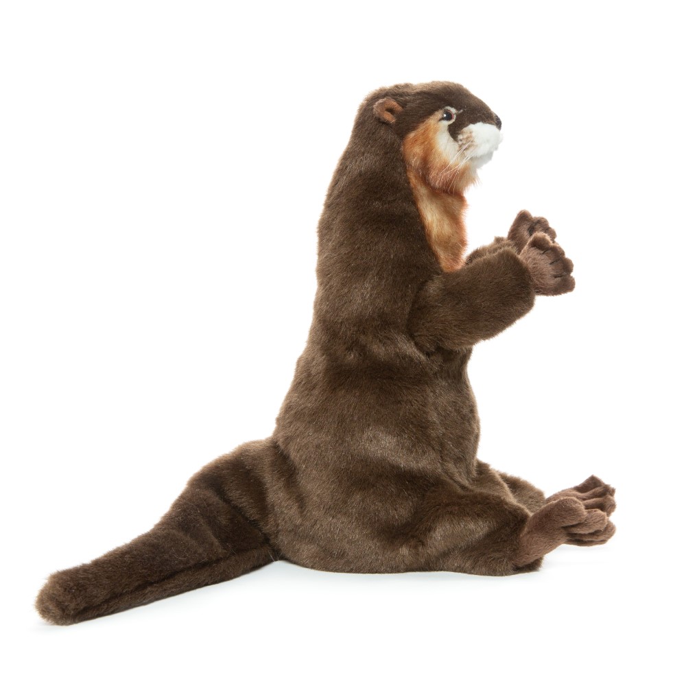 Orac Puppet Otter Puppet 28cmH - Hamac Trading