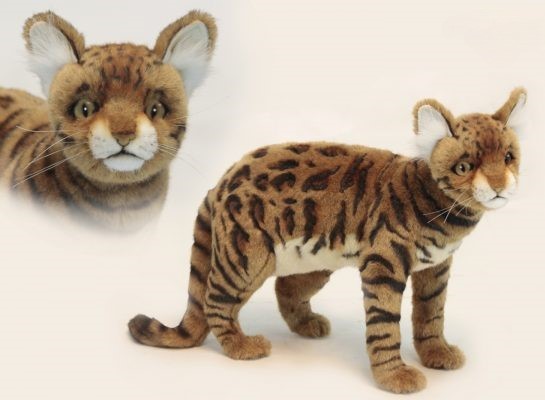 Bengal Cat Standing 45cmL (Brown)