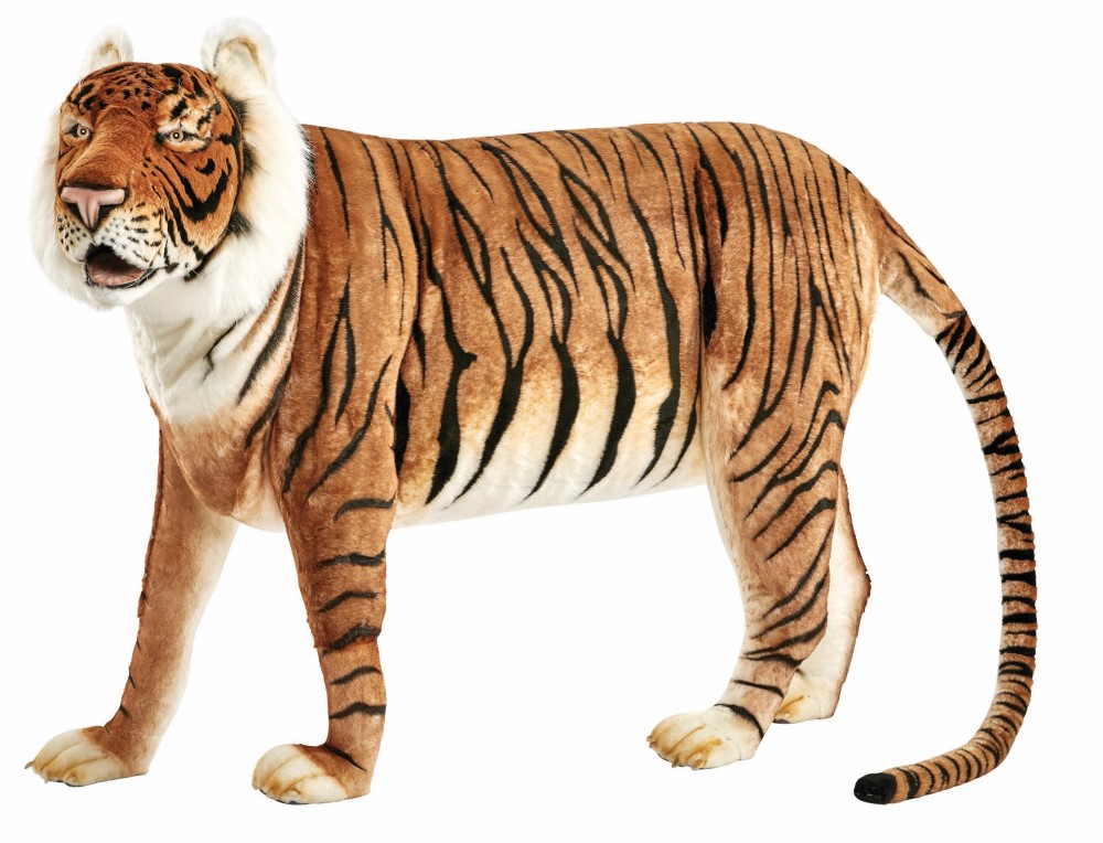 Tiger Jacquard Standing 110cmH