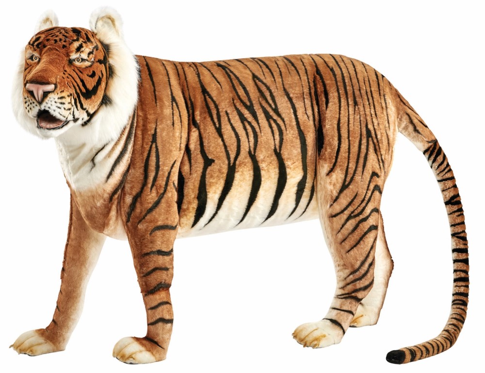 Tiger Jacquard Standing 83cmH