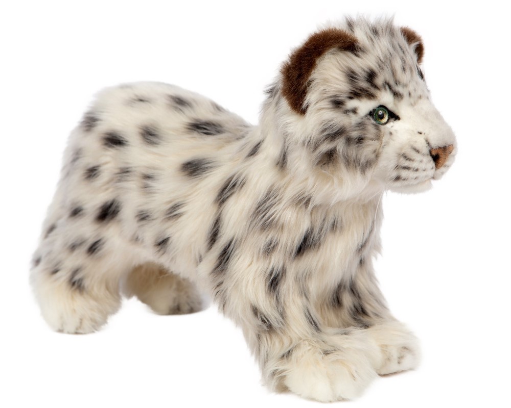 Snow Leopard Standing 25cmH