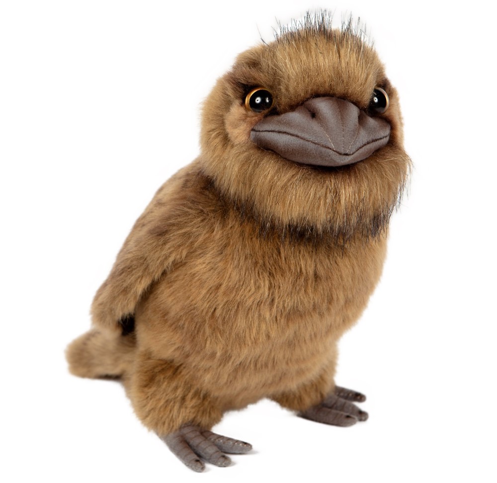 Frogmouth Bird (Movable head) 20cmH