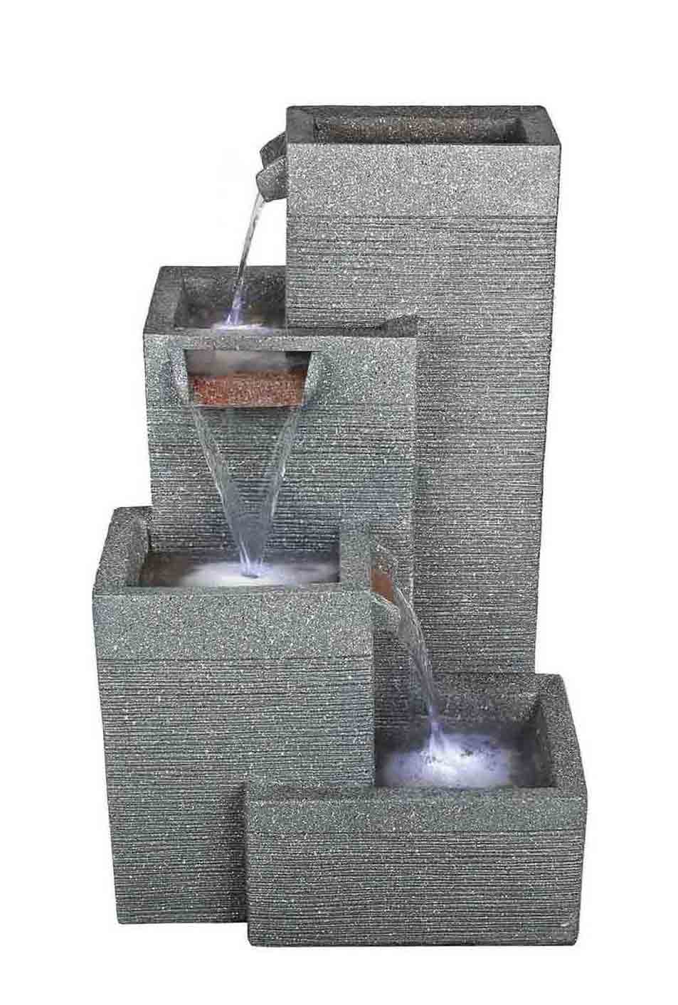 Rectangular Grey Pillars
