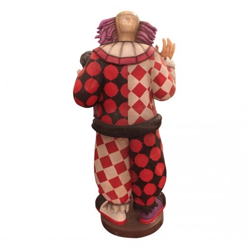 Clown with Doll Prop
