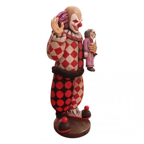 Clown with Doll Prop