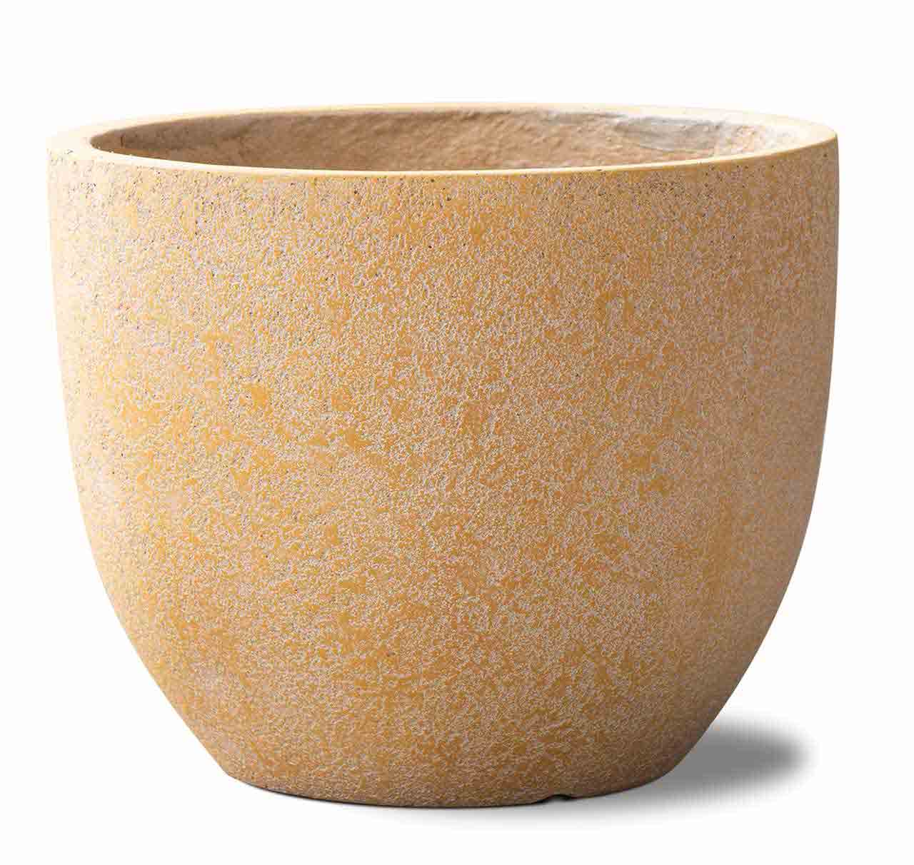 Leah Round Oker Pot (set of 4)