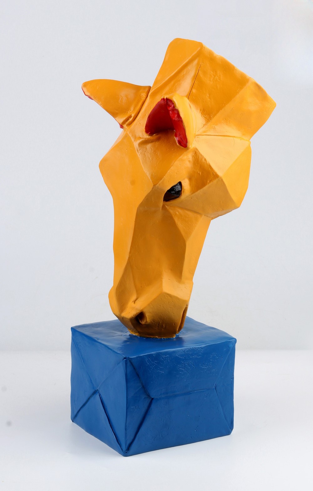 Stylised Orange Horse Head