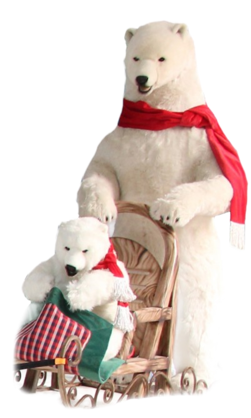 (A) Polar Bear Standing 152cm