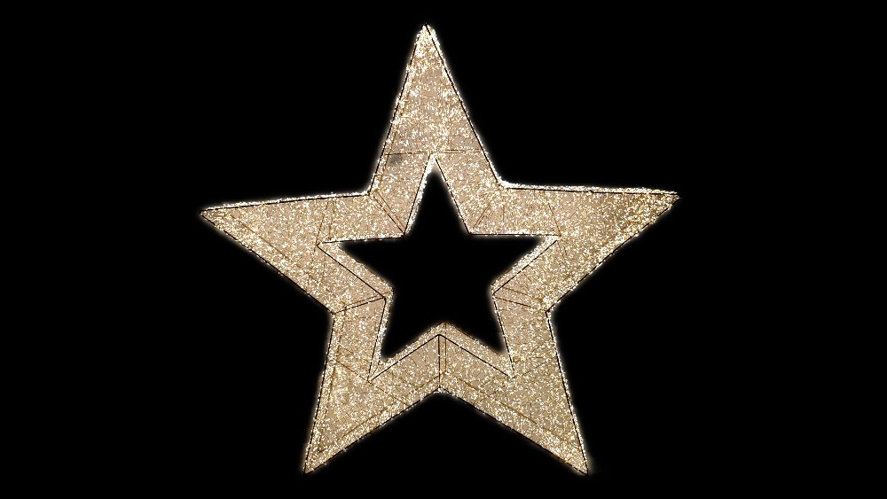 Shiny Star (Warm White) 1.12m