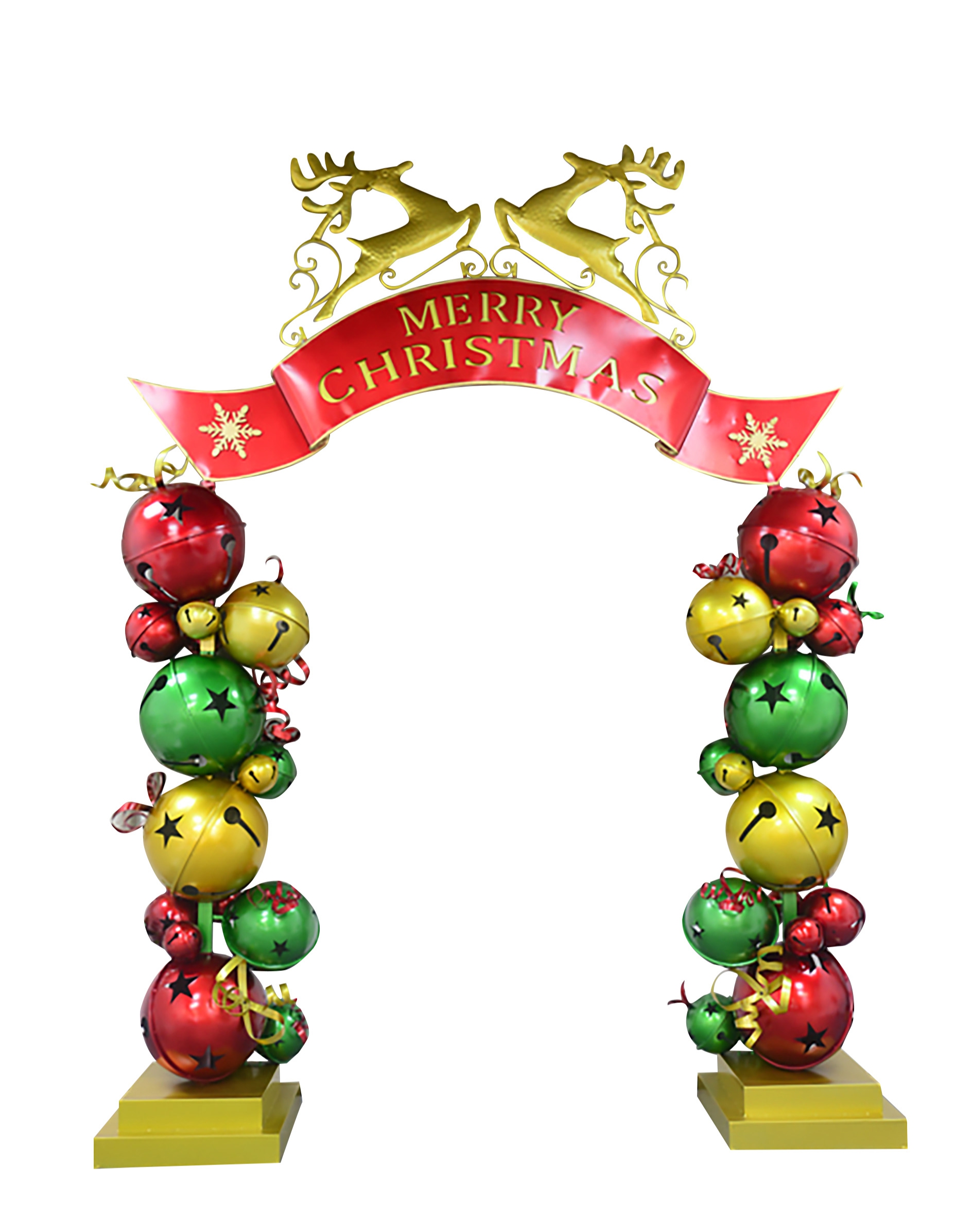 Metal Christmas Bauble Archway