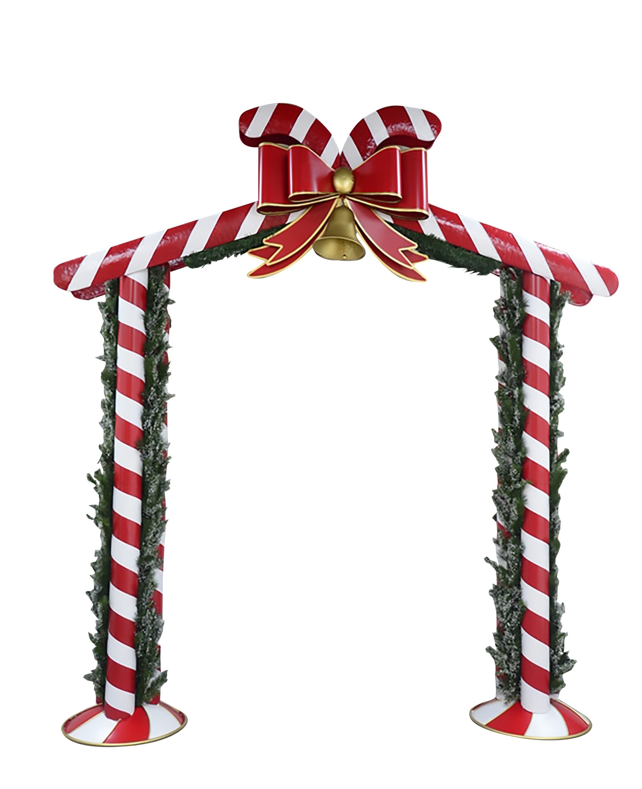 Metal Christmas Candy Archway