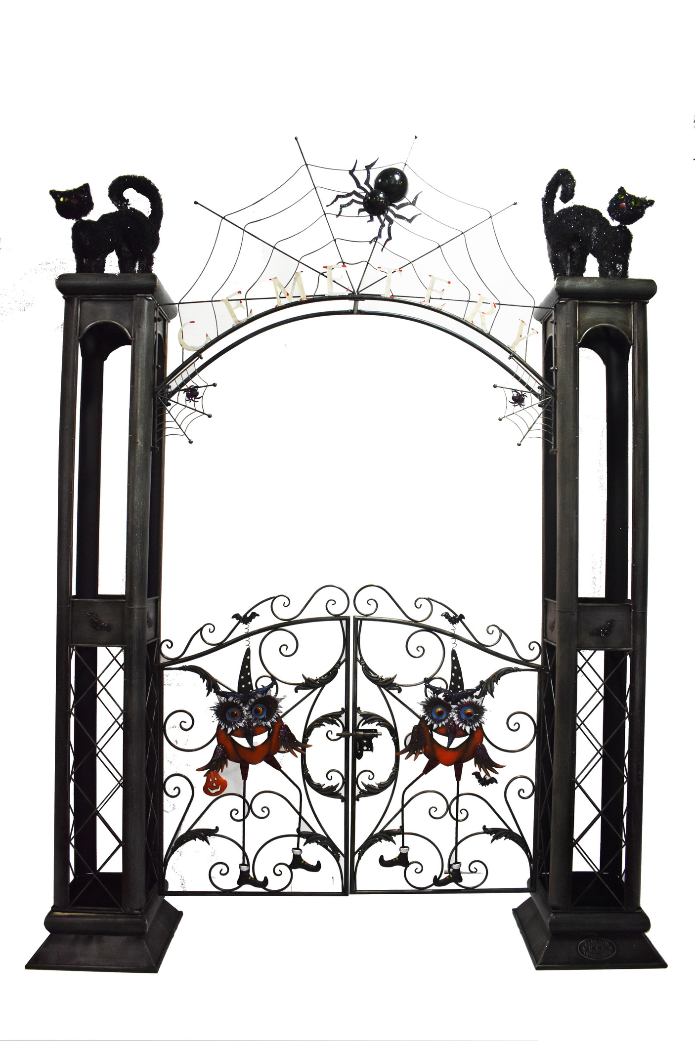 Metal Spider Halloween Archway