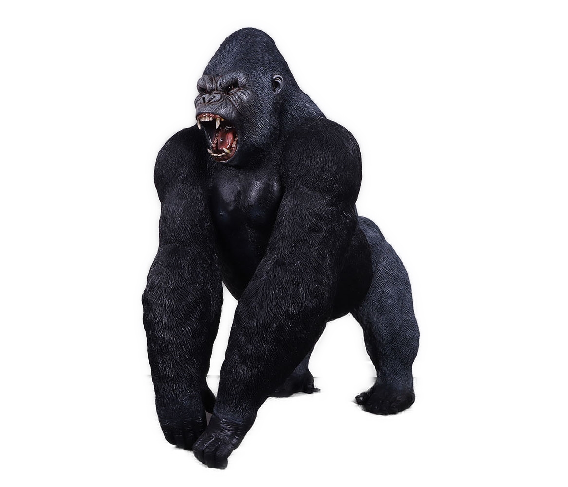 Larger than Life Male Gorilla