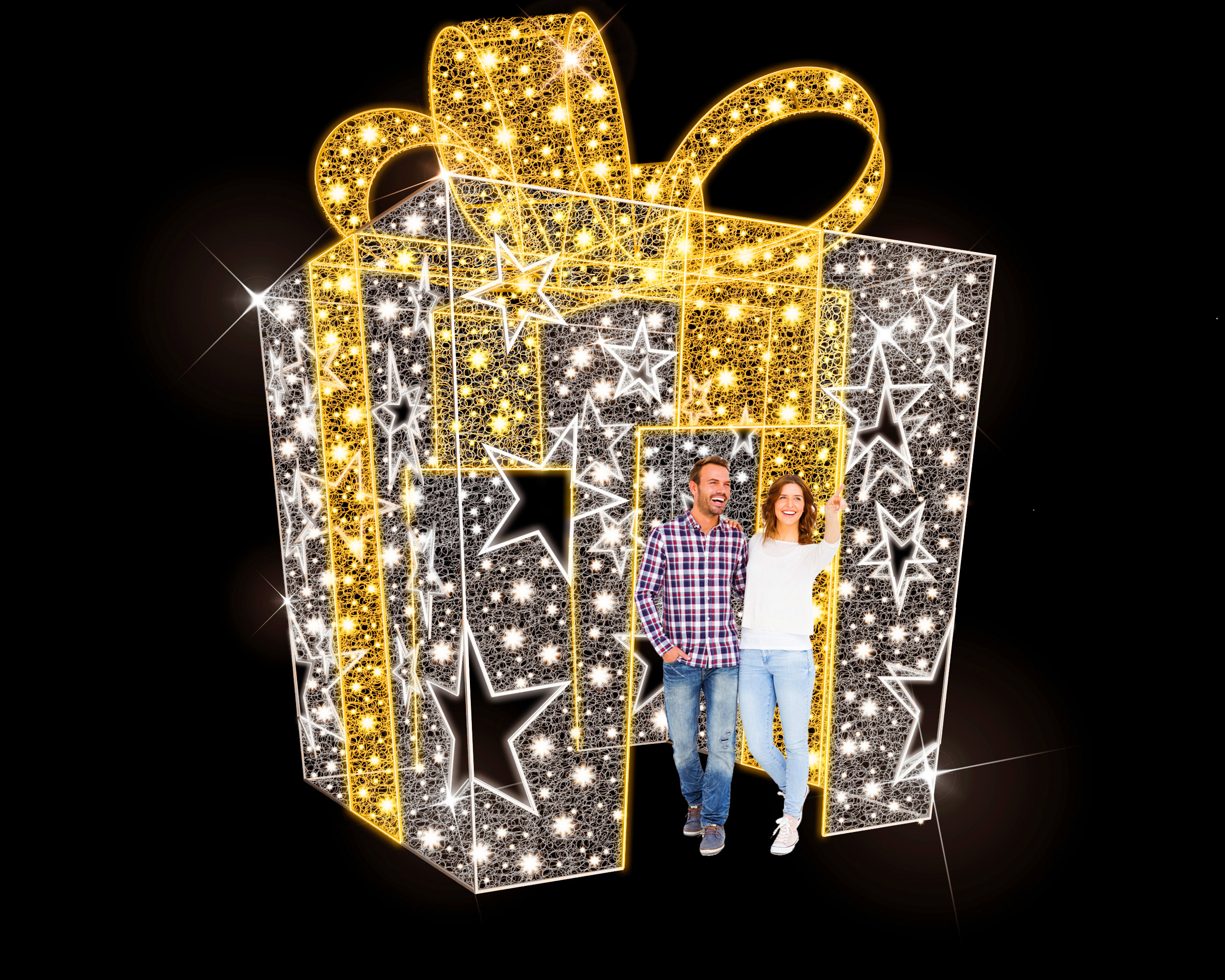 3D Christmas Giftbox 4m