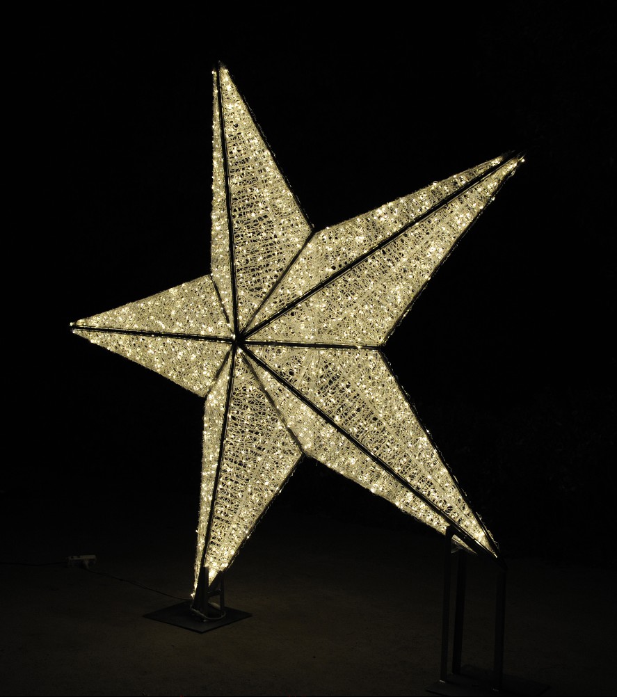 3D Crystal Star 2m