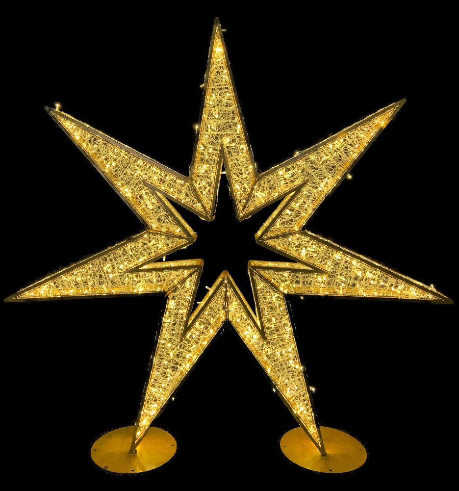 3D 7 Point Star 2m