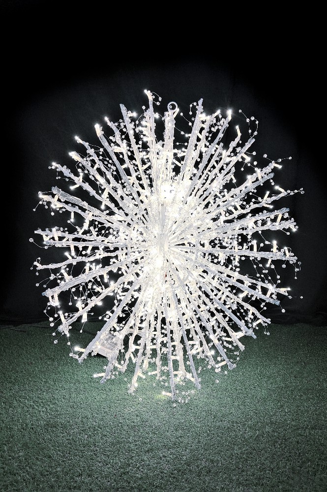 3D Crystal Burst (Cool White) 1m