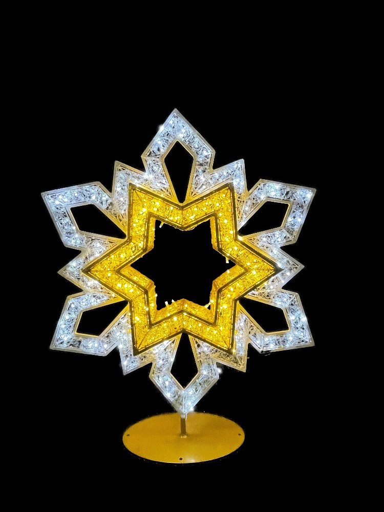3D Snowflake 1.2m