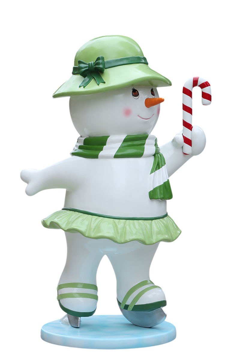 Skating Snowman Family – Mother