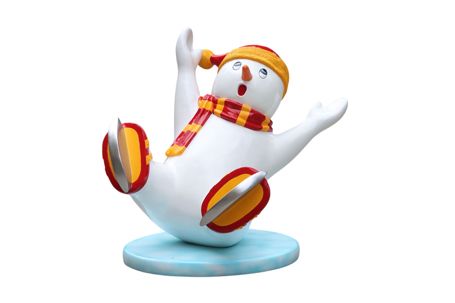 Skating Snowman Family – Boy