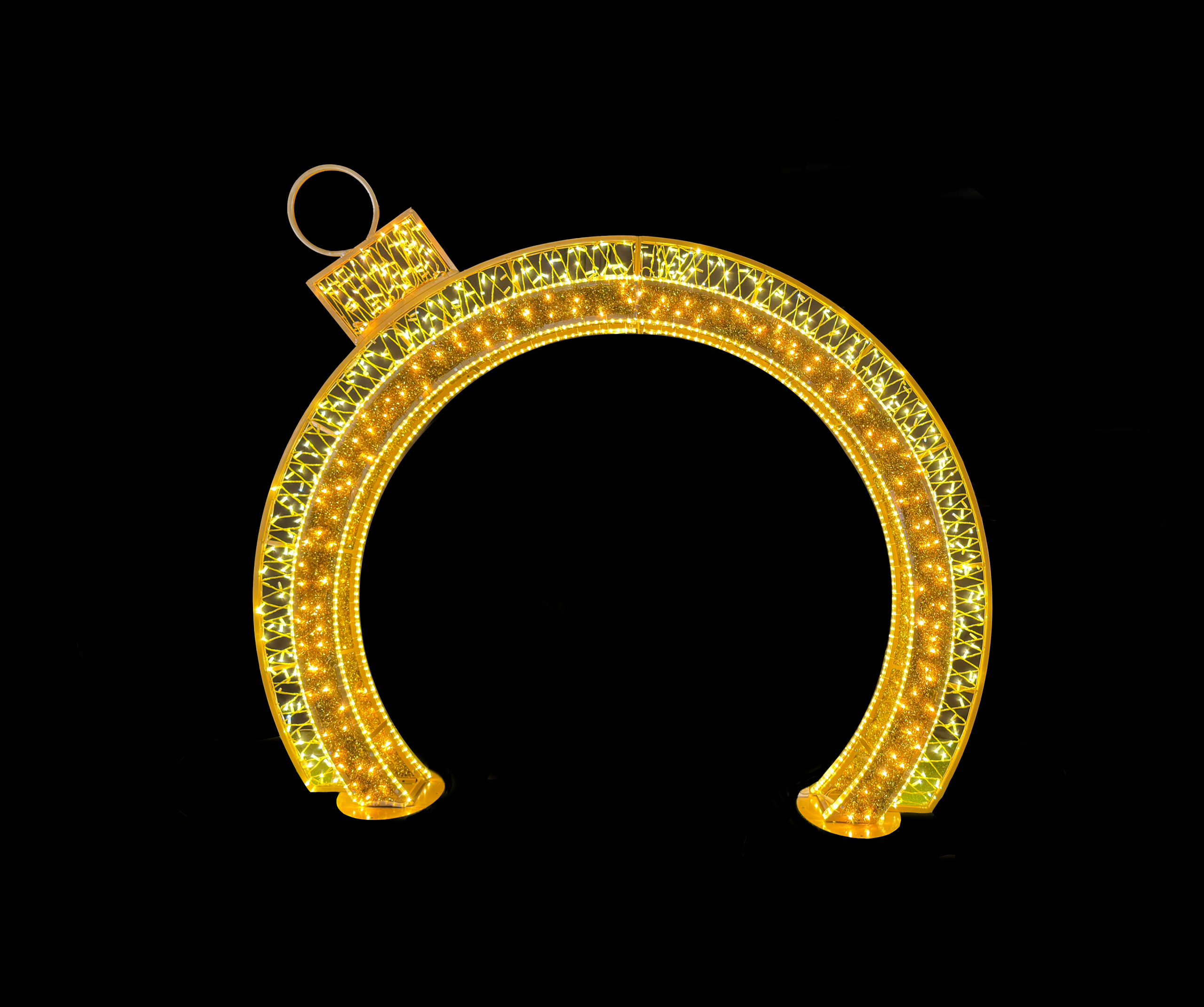 2D Ring Archway (Warm White) 2.4m