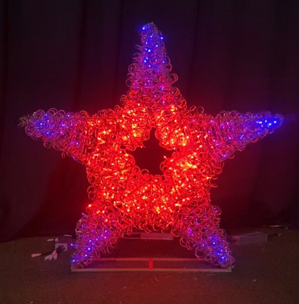 3D Star (RGB) 1.2m