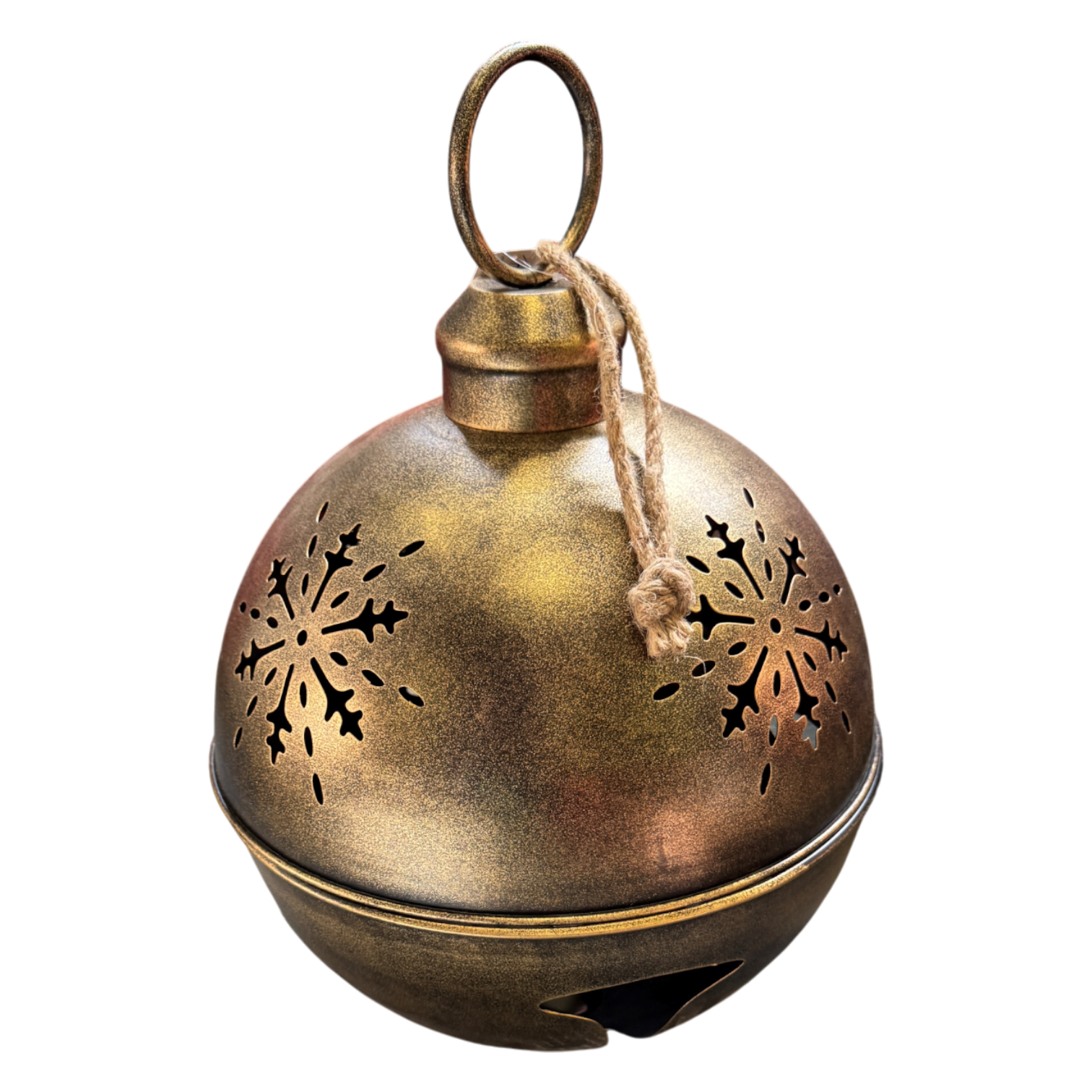 Metal Bauble Set (Gold)