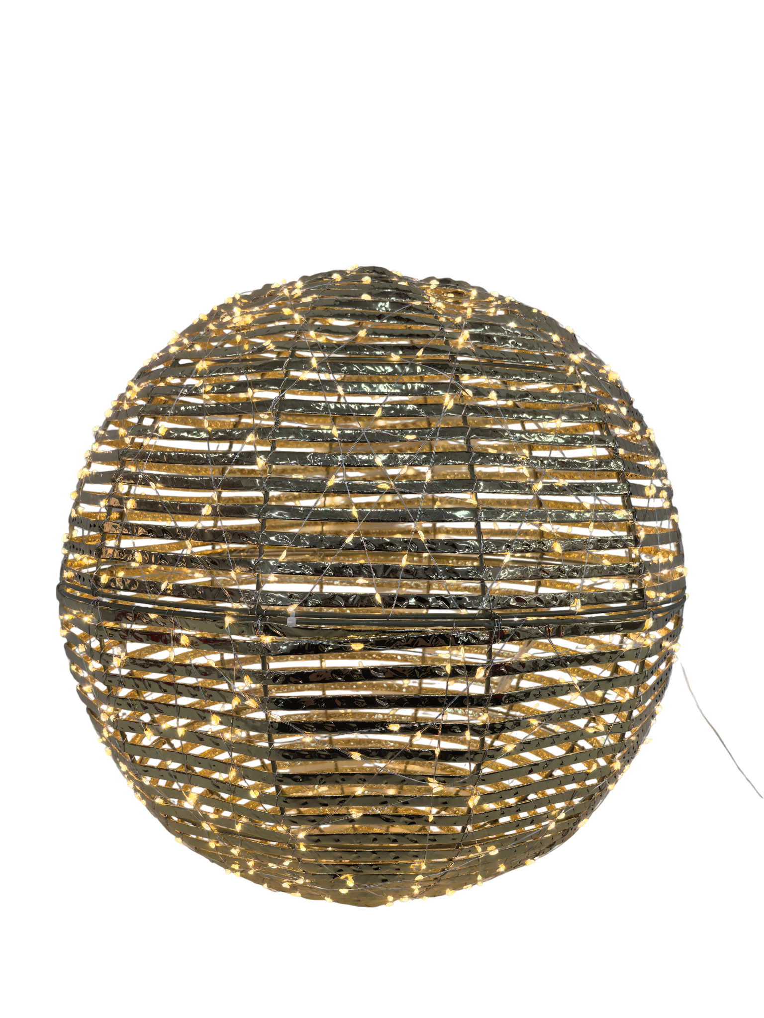 Gold Hanging Ball 0.7m