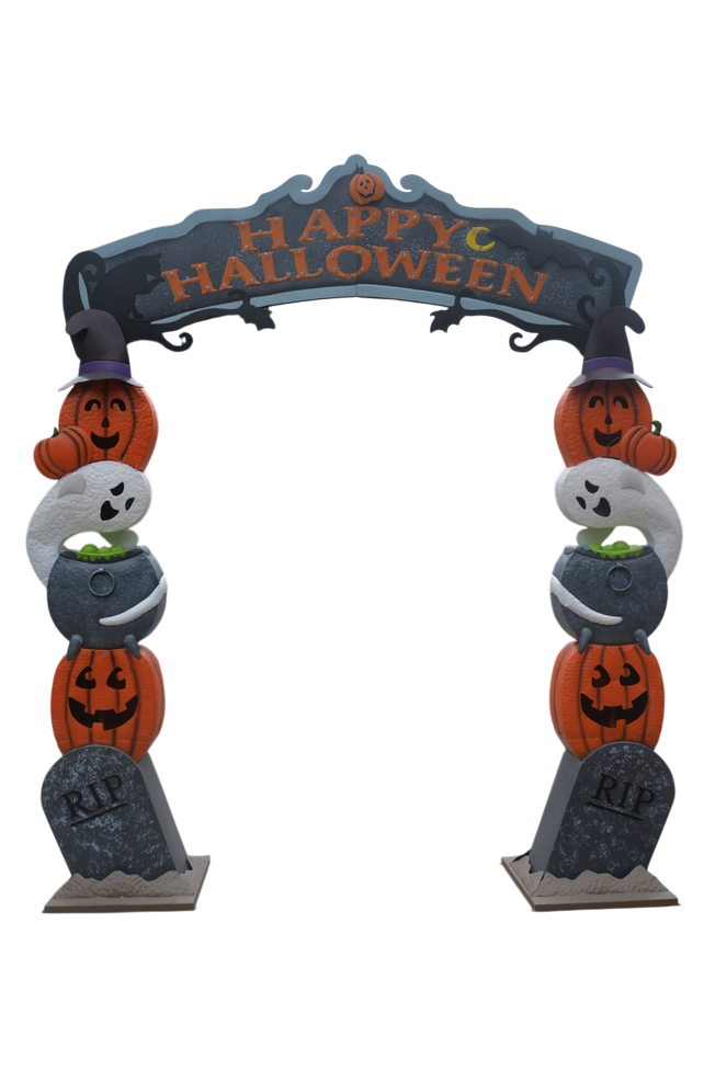 Metal Spooky Halloween Archway