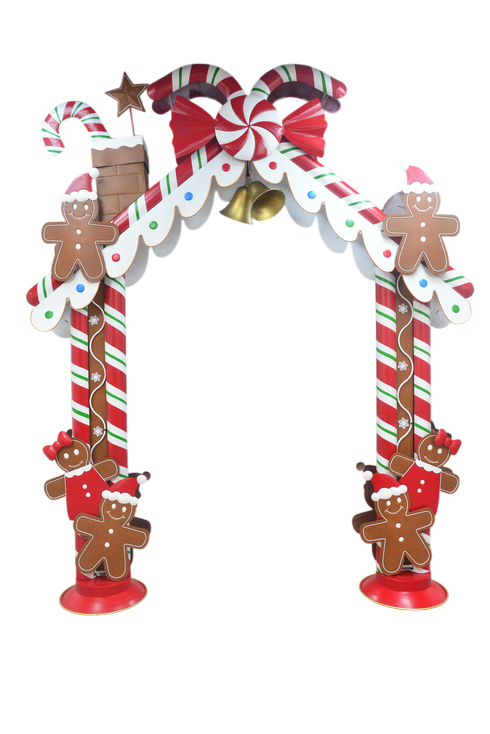 Metal Gingerbread Archway