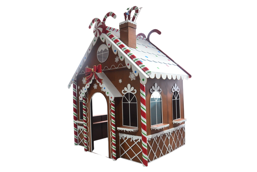 Metal Gingerbread House