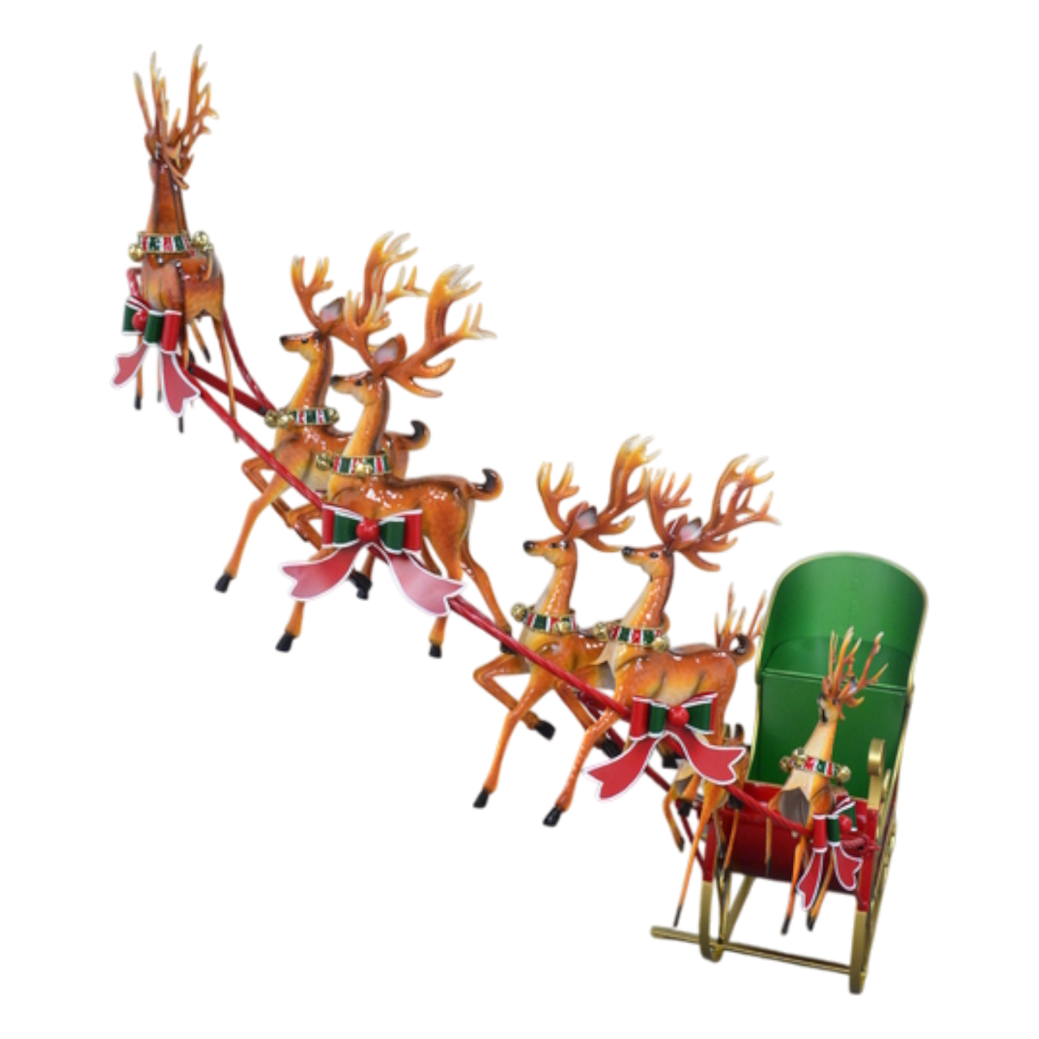 Sleigh and Reindeers