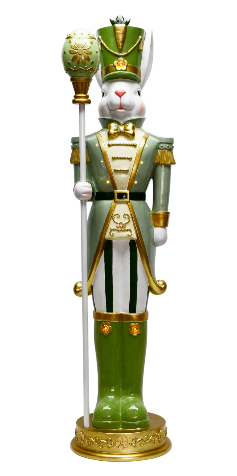 Easter Bunny Holding Sceptre