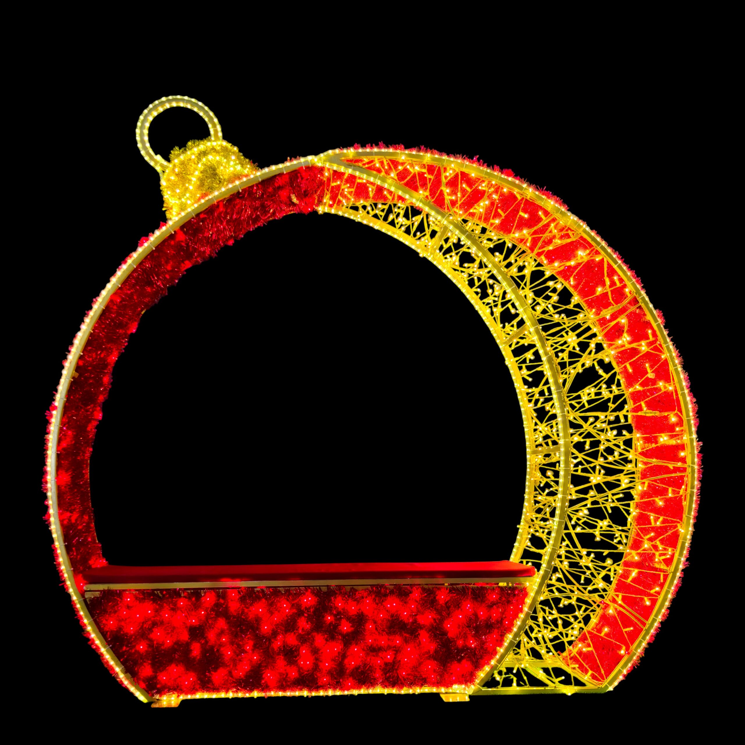 Christmas Bauble Bench 2.5m