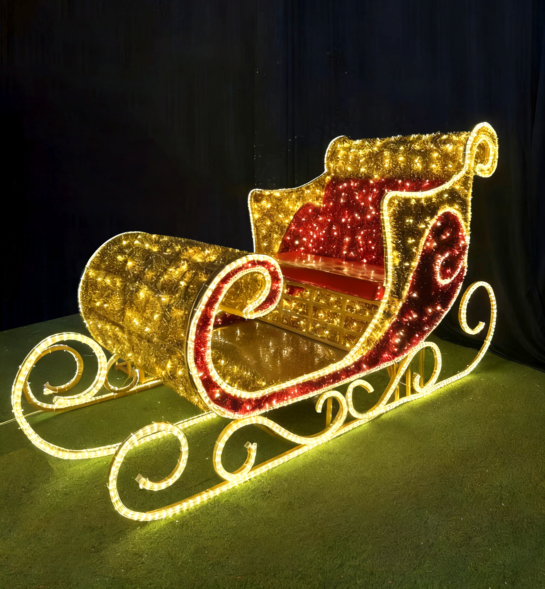 Santa Sleigh 1.7m